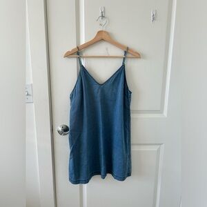 Aritzia Denim Shift Dress